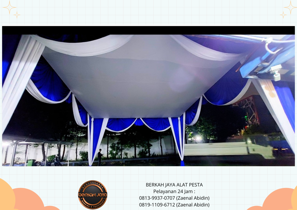 Sewa TENDA KONVENSIONAL MODEL DEKORASI TERBARU Di Jakarta Selatan