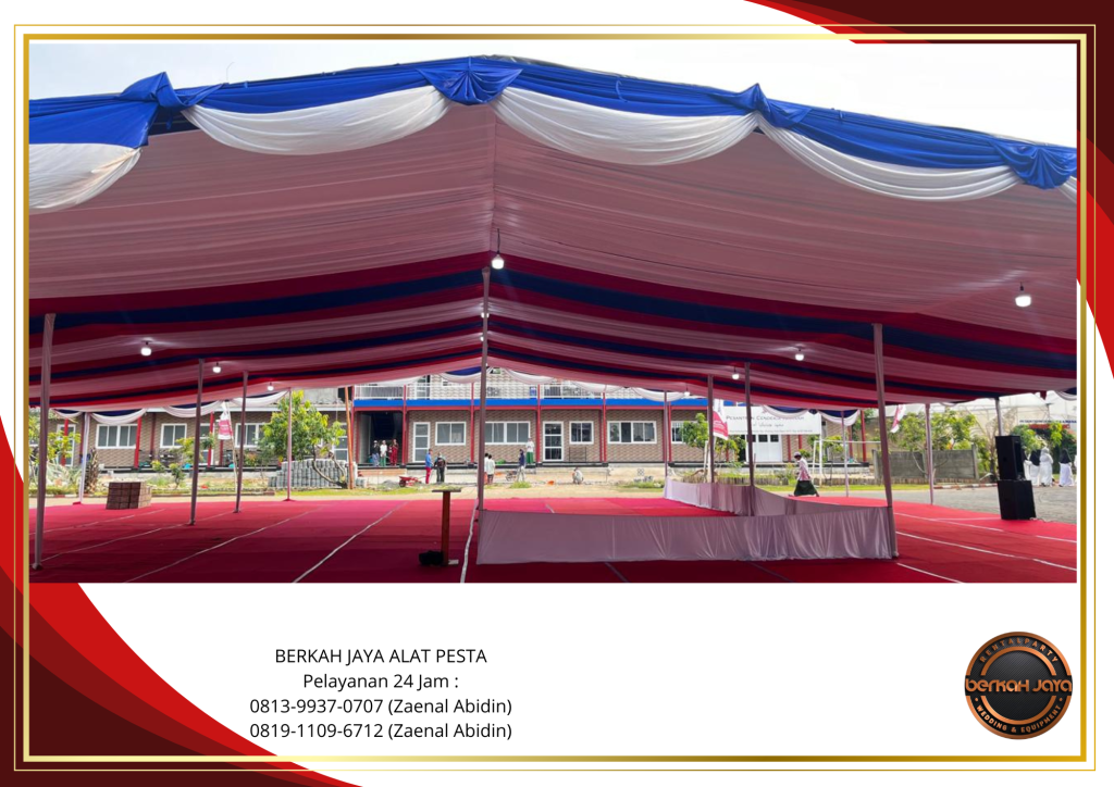 Jasa Sewa Tenda Konvensional Beragam Model Terbaru Di Jakarta