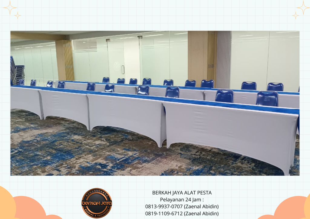 Rental MEJA IBM PANGGUNG TENDA SARNAFIL Rawalumbu Bekasi