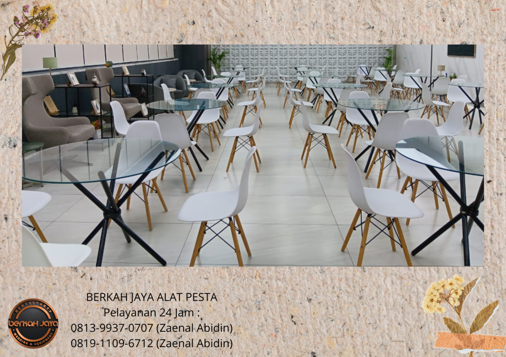 Rental ROUND TABLE MEJA KOTAK MEJA DEALING KACA Jakarta Selatan