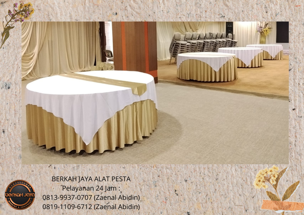 Rental ROUND TABLE MEJA KOTAK MEJA DEALING KACA Jakarta Selatan