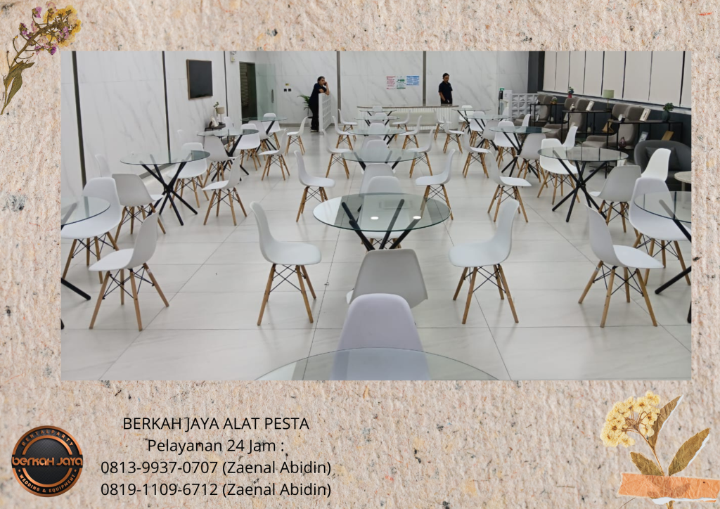 Rental ROUND TABLE MEJA KOTAK MEJA DEALING KACA Jakarta Selatan