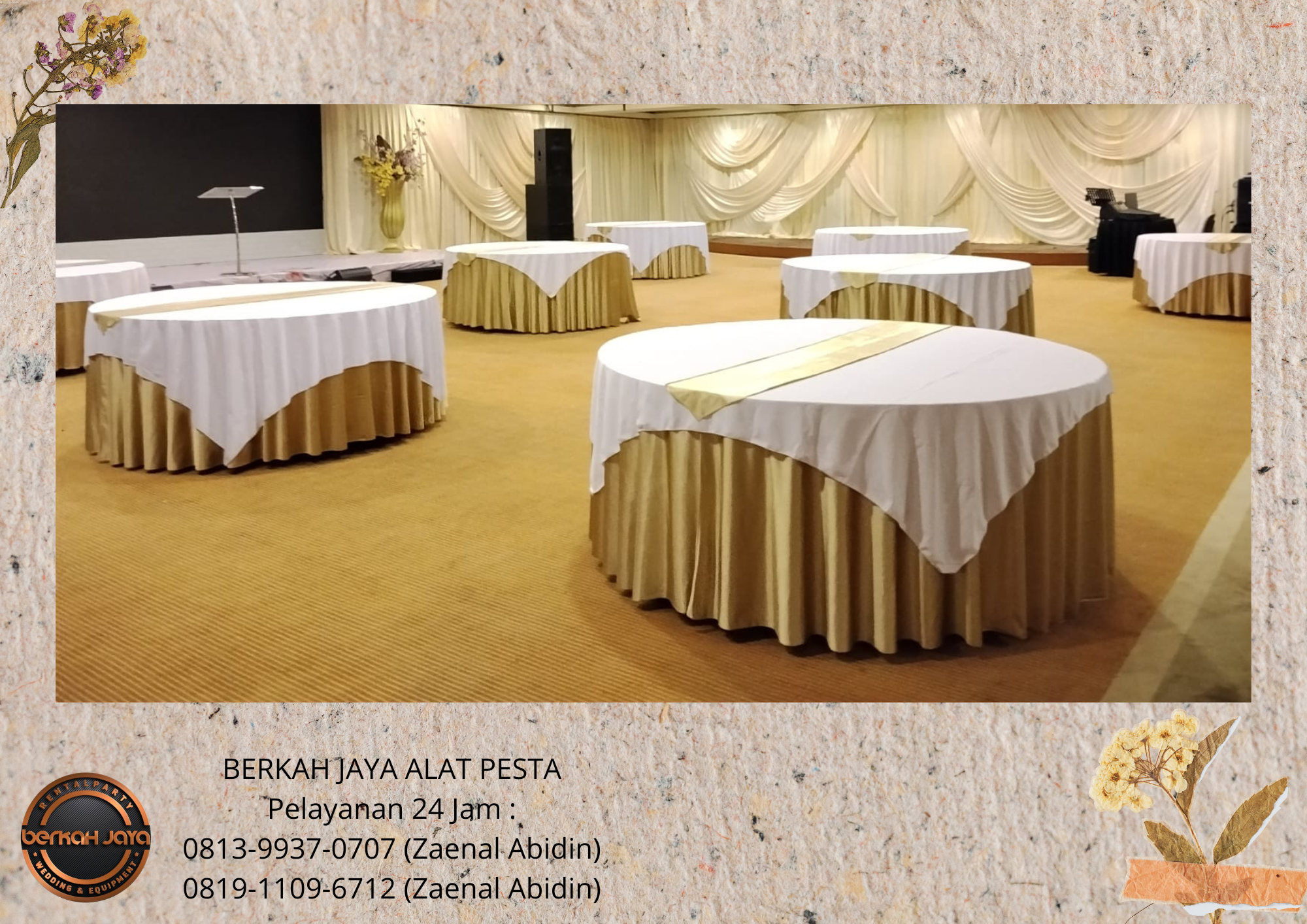 Rental ROUND TABLE MEJA KOTAK MEJA DEALING KACA Jakarta Selatan