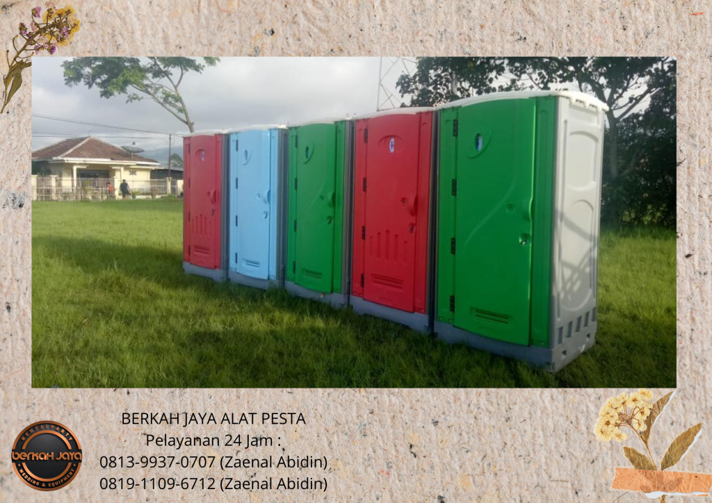 Jasa Sewa TENDA RODER Dan TOILET PORTABLE Jakarta Selatan