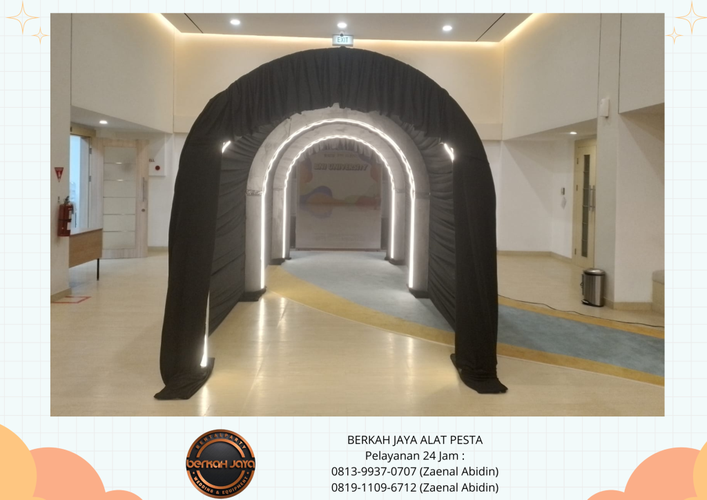 Sewa GATE atau PINTU MASUK LORONG atau LENGKUNG Jakarta Selatan