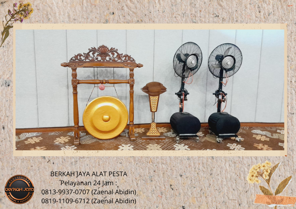 Sewa GONG LENGKAP STANDING Area Jakarta Selatan