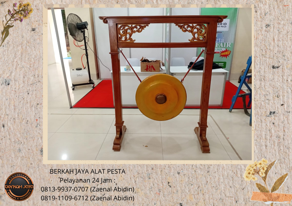 Sewa GONG LENGKAP STANDING Area Jakarta Selatan