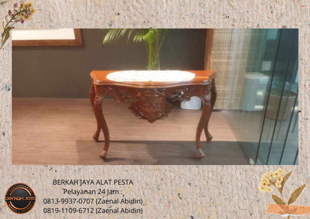 Sewa MEJA KONSUL TIRAI MERAH PUTIH MEJA KURSI Jakarta Selatan