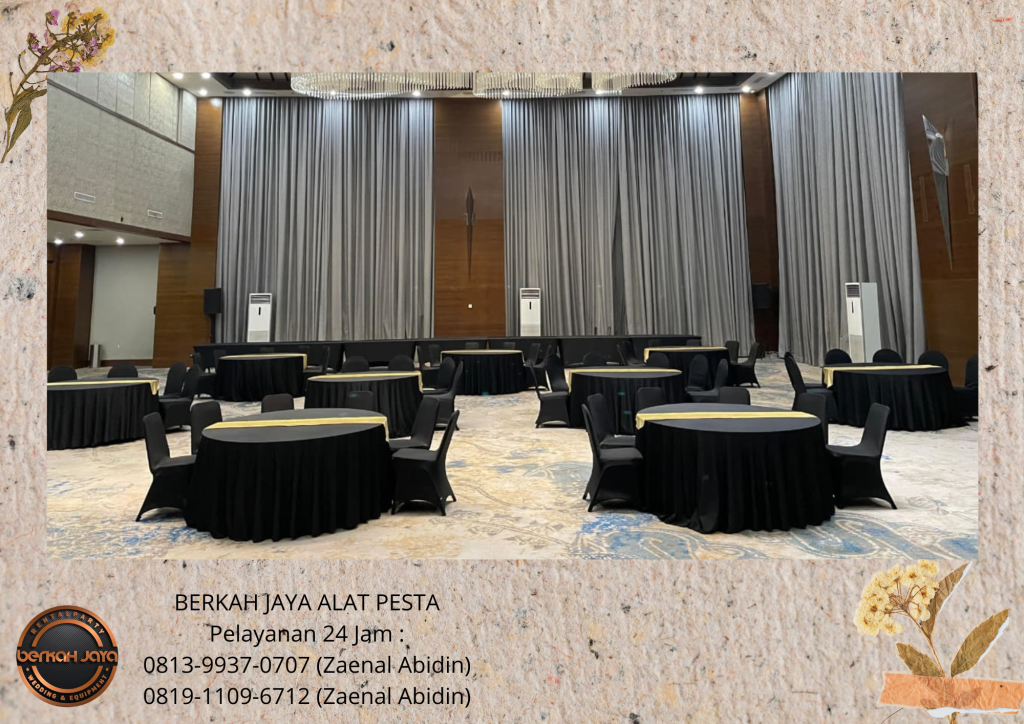 Rental KURSI EVENT MEJA BUNDAR Jakarta Selatan