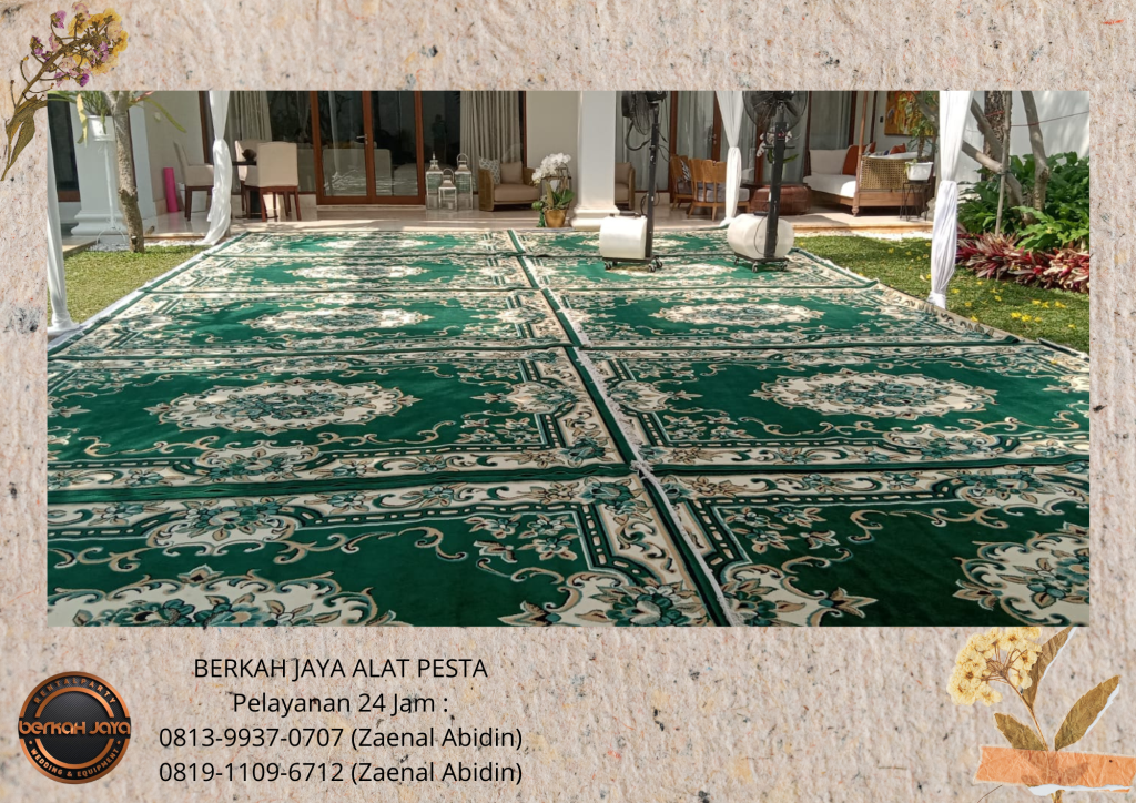 Tempat Sewa KARPET PERMADANI TURKEY BERSIH Di Daerah Jakarta
