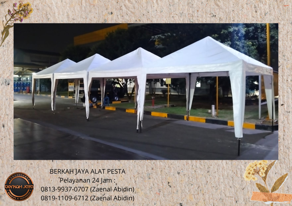 Jasa Sewa TENDA BAZAR PUTIH Di Jakarta Selatan Berkualitas Prima
