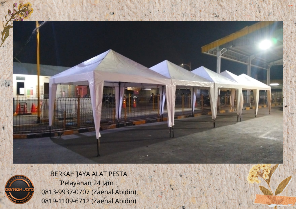 Jasa Sewa TENDA BAZAR PUTIH Di Jakarta Selatan Berkualitas Prima