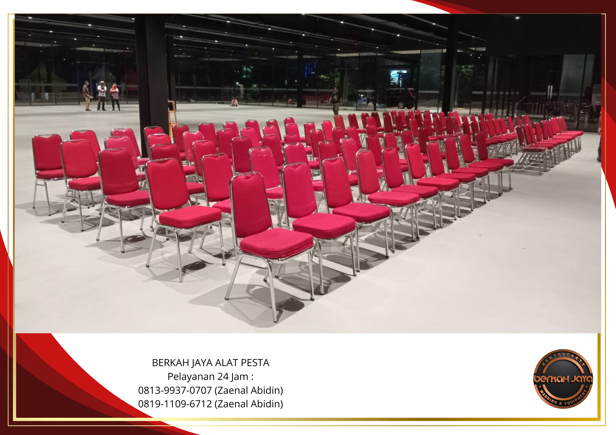 Rental KURSI EVENT KERANGKA STAINLESS Jakarta Selatan