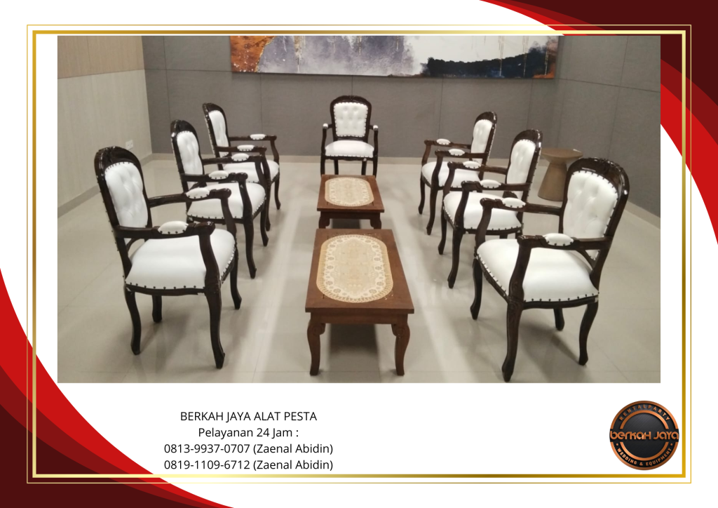 Rental ARM CHAIRS VIP Terdekat Jakarta