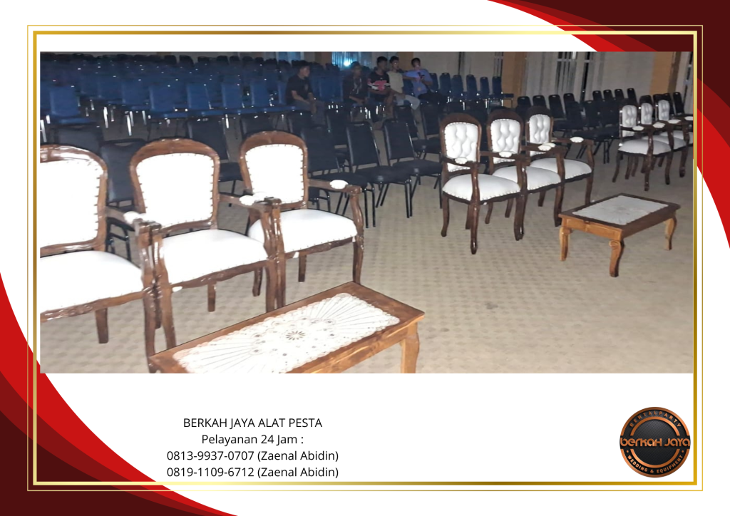 Rental ARM CHAIRS VIP Terdekat Jakarta