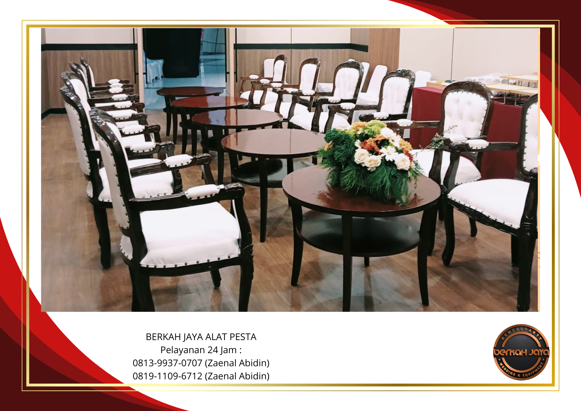 Rental ARM CHAIRS VIP Terdekat Jakarta