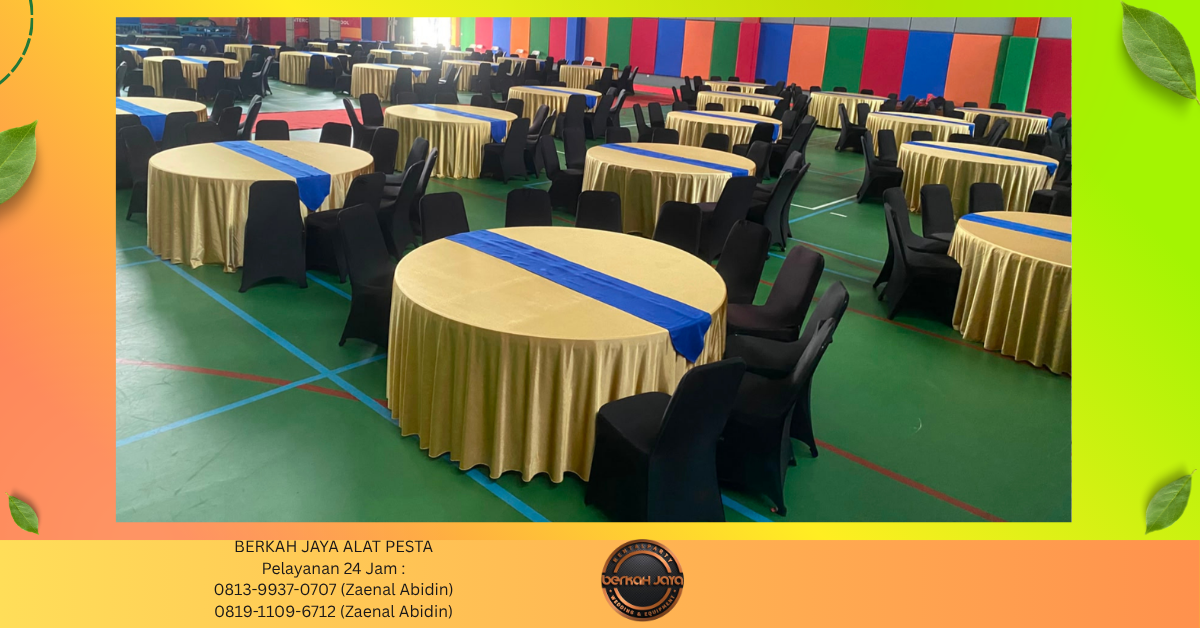 Rental MEJA IBM Dan MEJA BULAT Jakarta Selatan