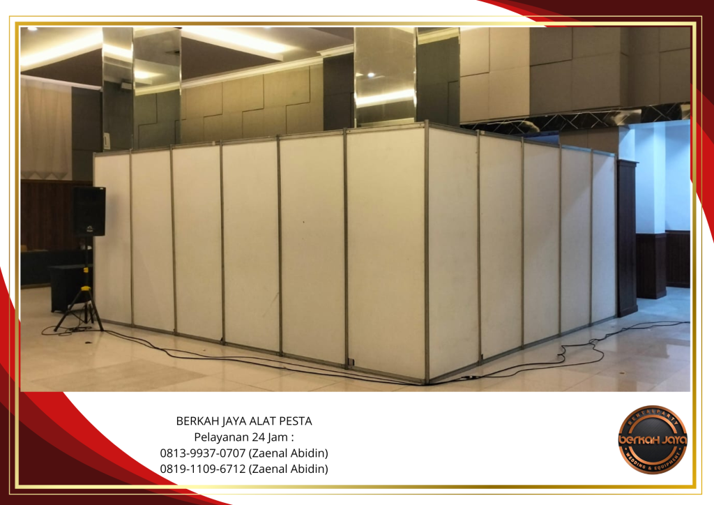 Rental PARTISI MEJA KURSI EVENT Jakarta Selatan