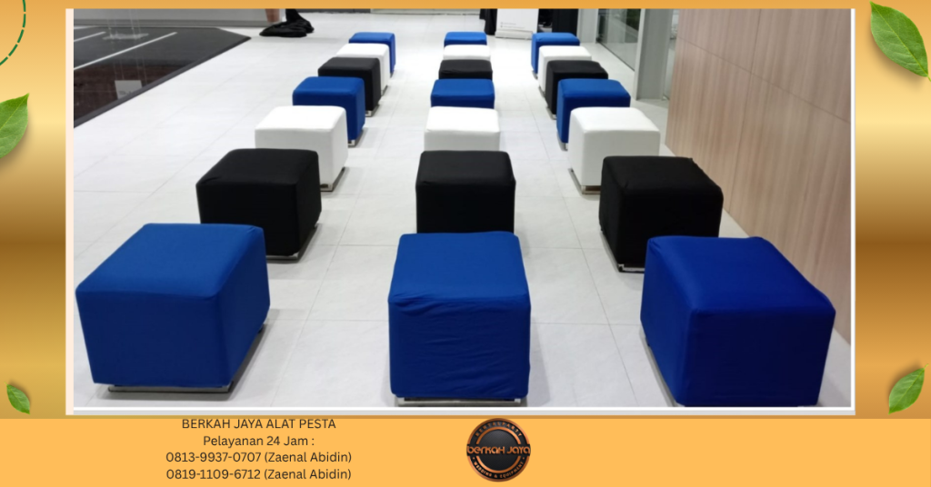 Rental PUFF HITAM KOTAK Jakarta Selatan