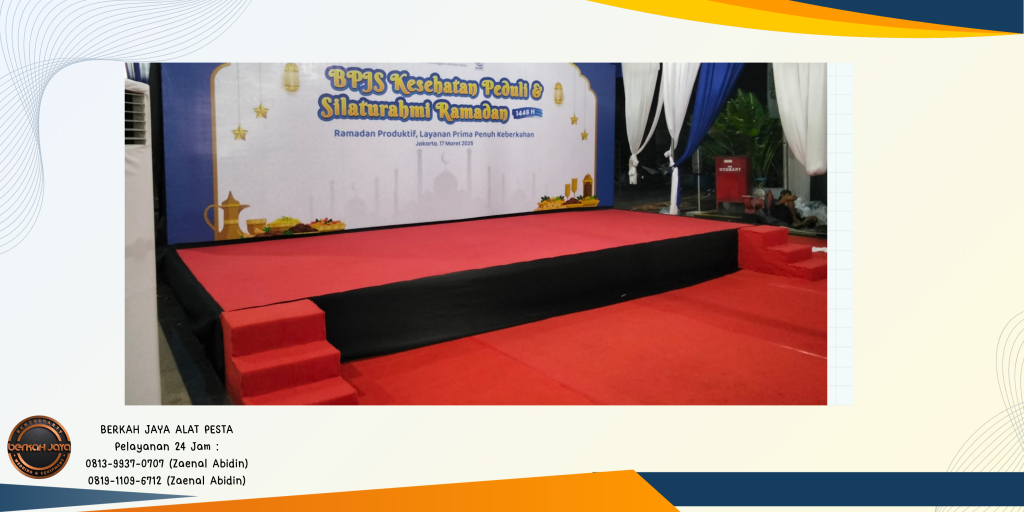 Rental TENDA BACKDROP PANGGUNG Terdekat Jakarta Selatan