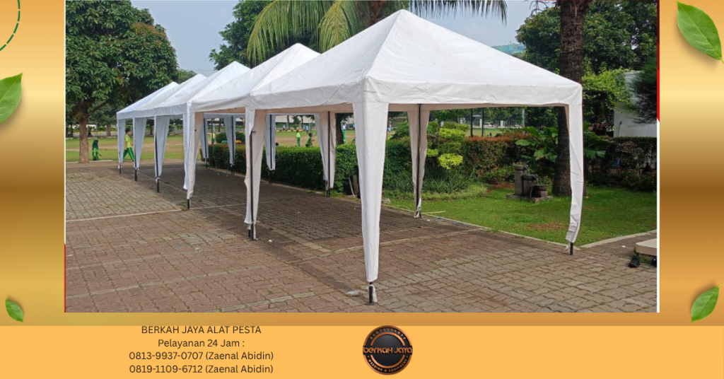 Rental TENDA BAZAR PUTIH Jakarta Selatan
