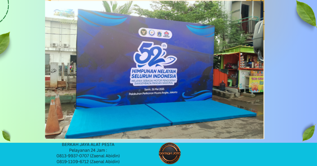 Rental TENDA PLAFON SARNAFIL FLOORING BACKDROP Jakarta Selatan