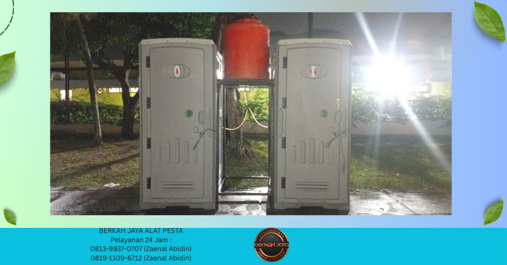Sewa PARTISI TOILET Dan TENDA RODER Jakarta Selatan