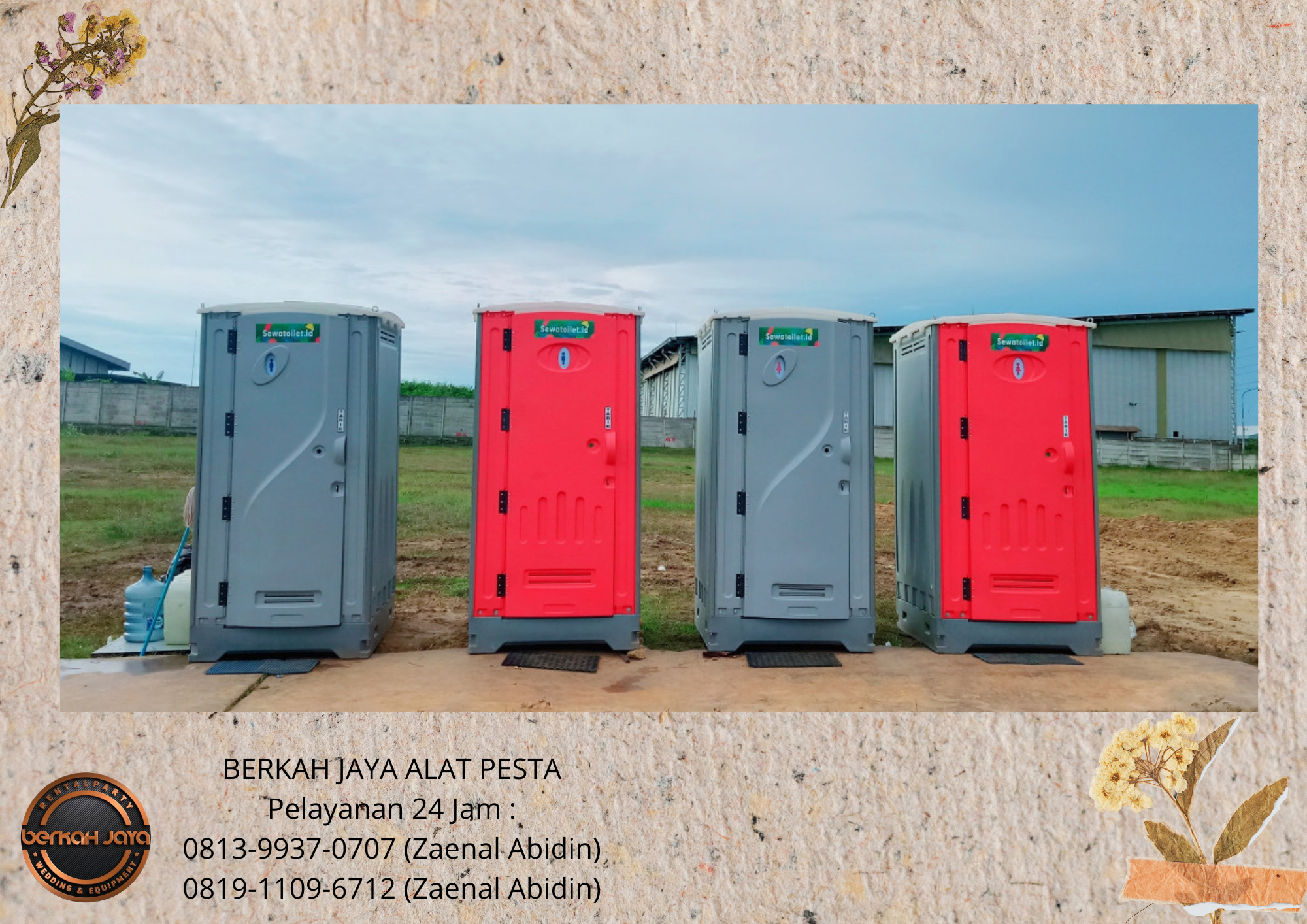 Jasa Sewa TENDA RODER PARTISI TOILET PORTABLE Jakarta Selatan