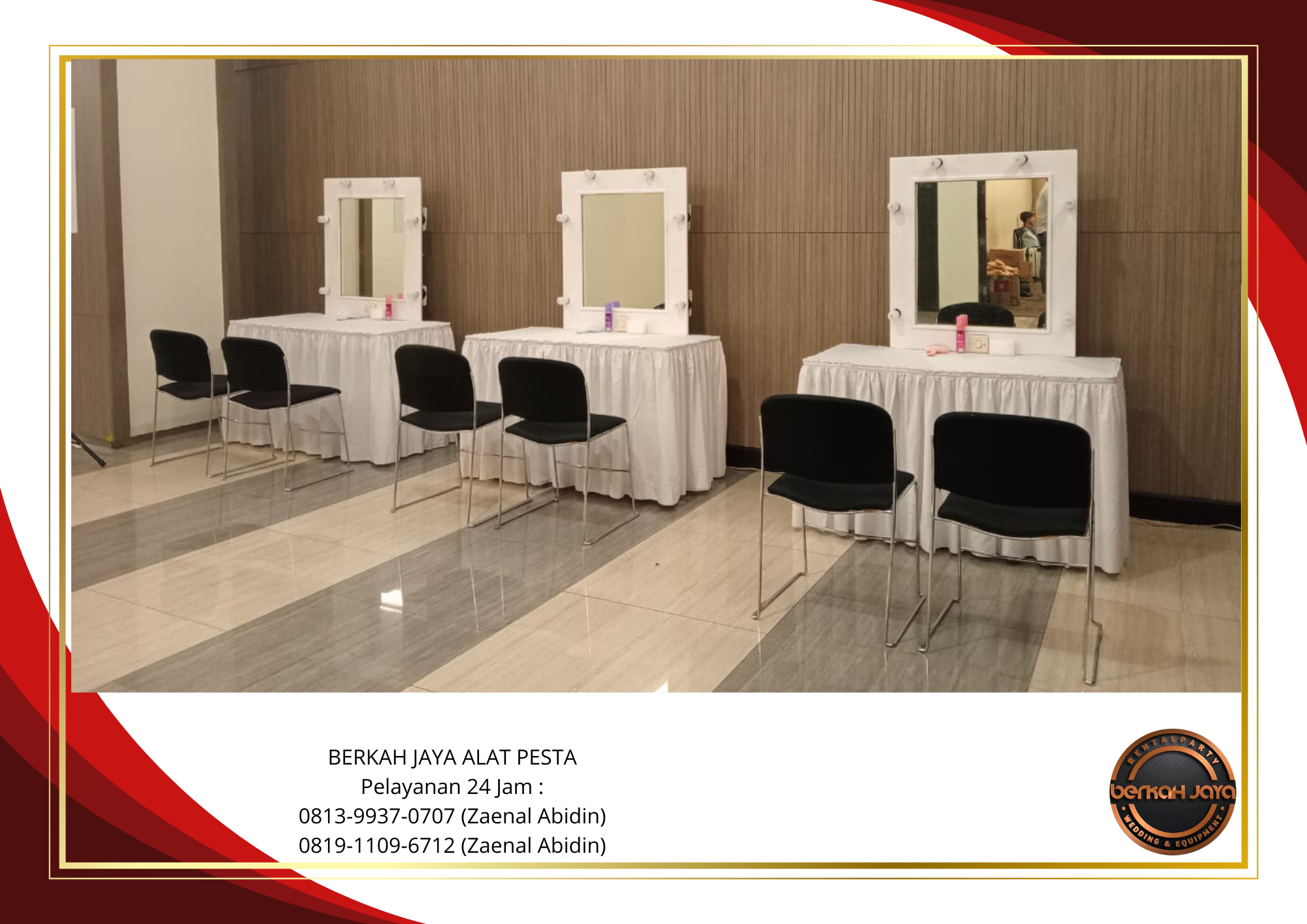 Sewa MEJA RIAS PUTIH Jakarta Selatan
