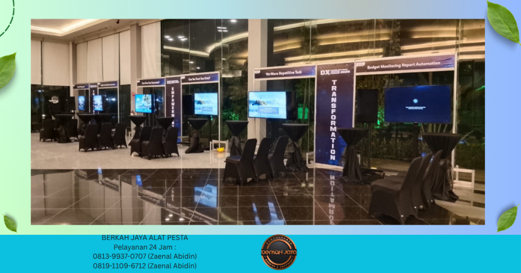 Sewa PARTISI PLUS BANNER Area Jakarta Selatan