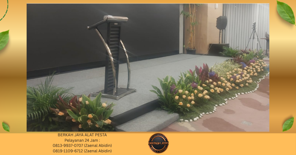 Sewa PODIUM MIMBAR Untuk Upacara Hari KEMERDEKAAN Di Jakarta