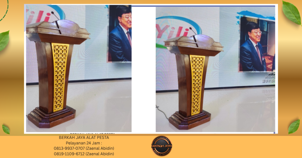 Sewa PODIUM MIMBAR Untuk Upacara Hari KEMERDEKAAN Di Jakarta