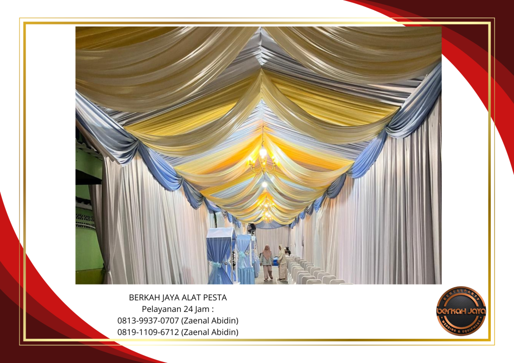 Sewa TENDA SERUT MODIFIKASI ANEKA WARNA Jakarta Selatan