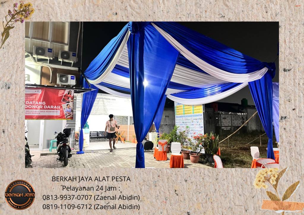 Sewa TENDA BACKDROP FLOORING KURSI MISTY COOL Jakarta