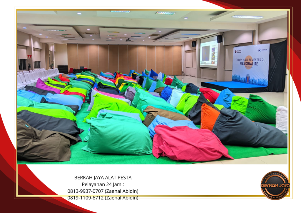 Tempat Penyewaan BEAN BAG EMPUK BERSIH Daerah Jakarta Ready Banyak