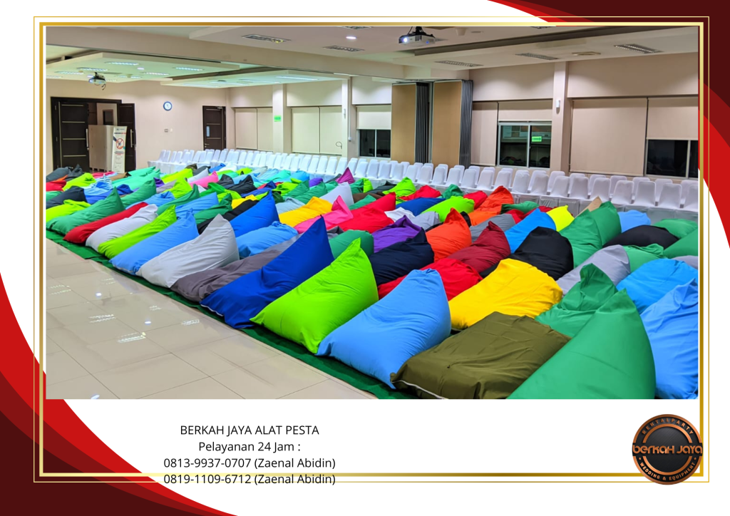 Tempat Penyewaan BEAN BAG EMPUK BERSIH Daerah Jakarta Ready Banyak