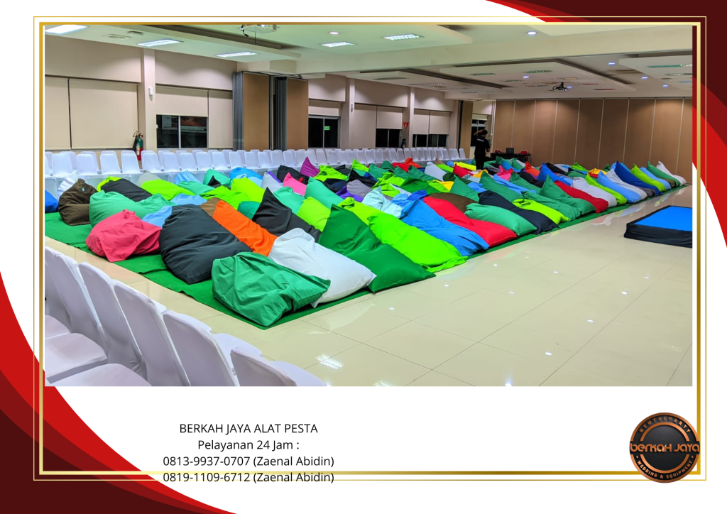 Tempat Penyewaan BEAN BAG EMPUK BERSIH Daerah Jakarta Ready Banyak