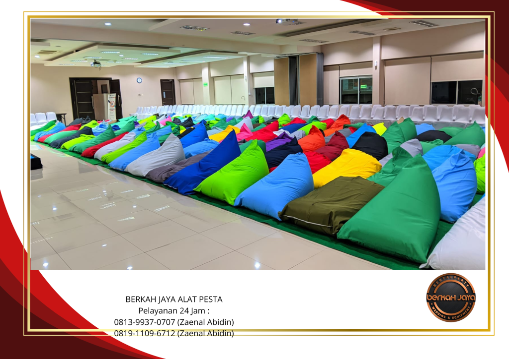 Tempat Penyewaan BEAN BAG EMPUK BERSIH Daerah Jakarta Ready Banyak