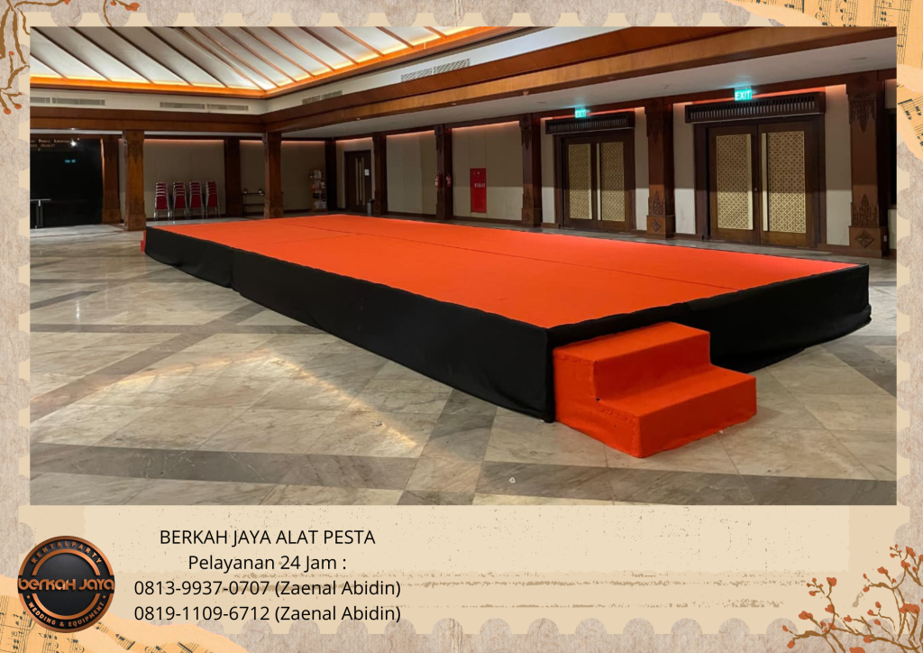Sewa PANGGUNG Untuk Acara Memeriahkan Agustusan 2026 Wilayah Jabodetabek