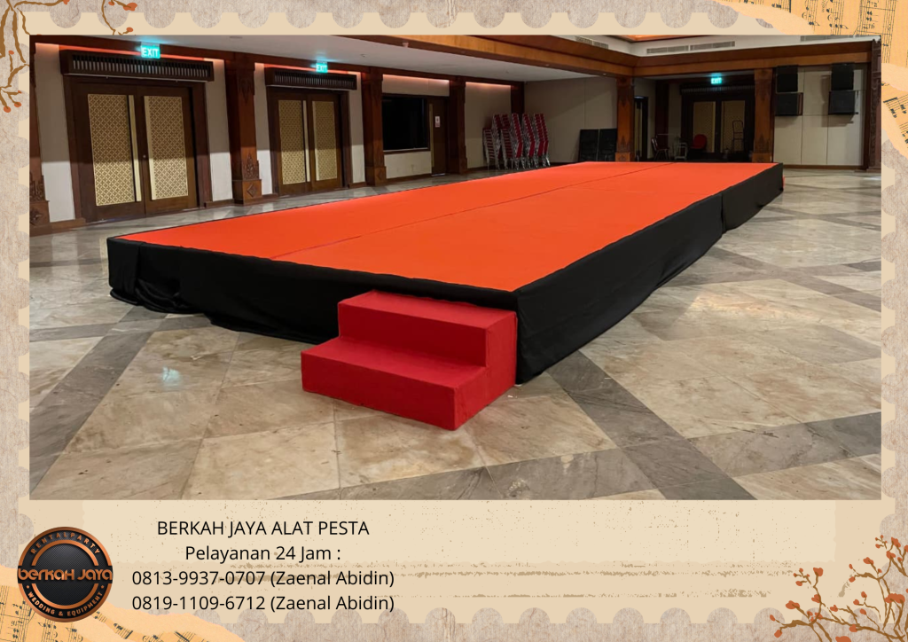 Sewa PANGGUNG Untuk Acara Memeriahkan Agustusan 2026 Wilayah Jabodetabek