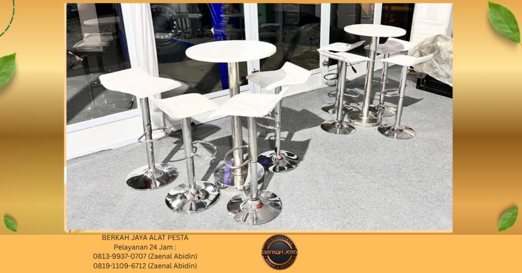 Jasa Sewa BARSTOOL EVENT Di Daerah Jakarta Model Terbaru