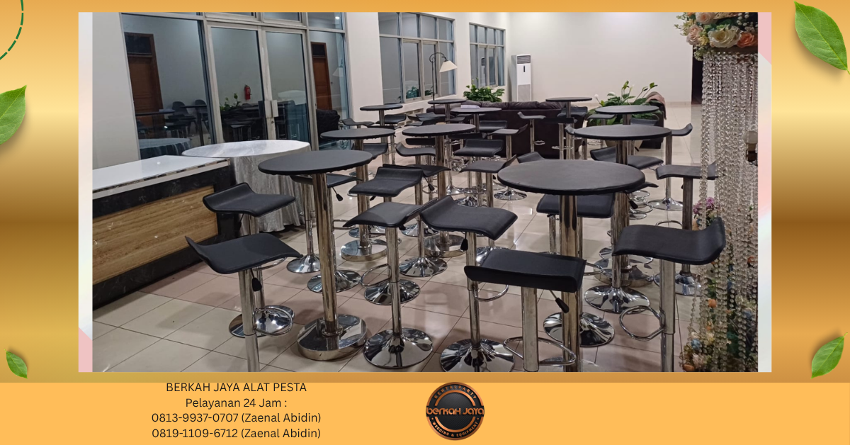 Jasa Sewa BARSTOOL EVENT Di Daerah Jakarta Model Terbaru