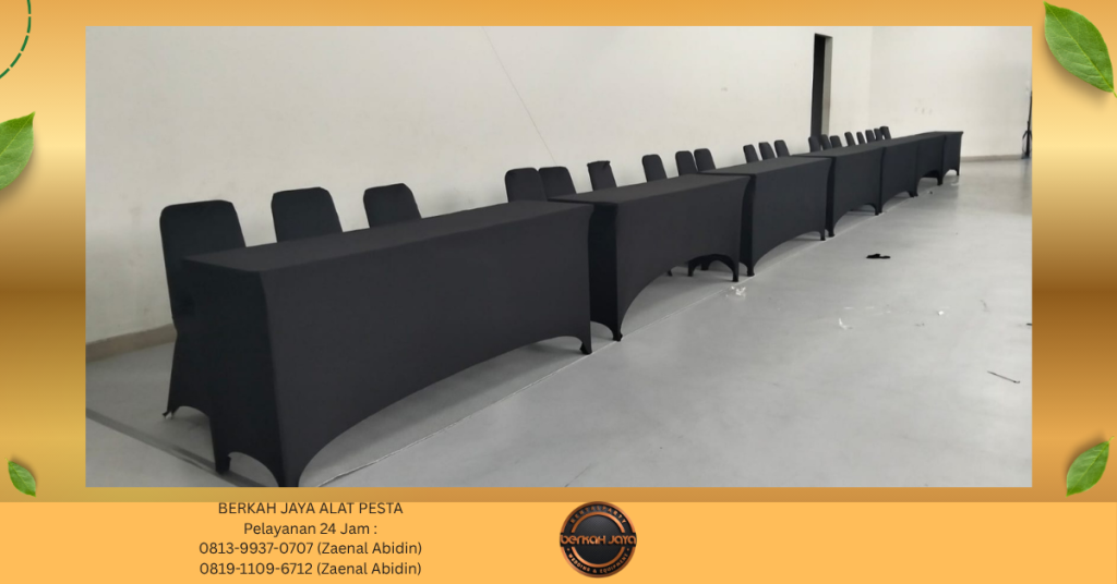 Rental ROUND TABLE MEJA IBM TIANG ANTRIAN Cilangkap