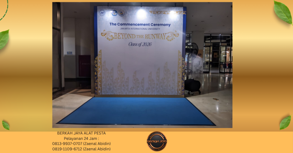 Sewa BACKDROP Jakarta Selatan 081399370707