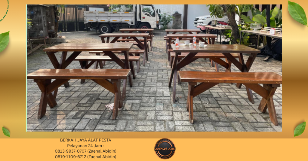 Sewa BANGKU TAMAN Dan MEJA TAMAN Jakarta