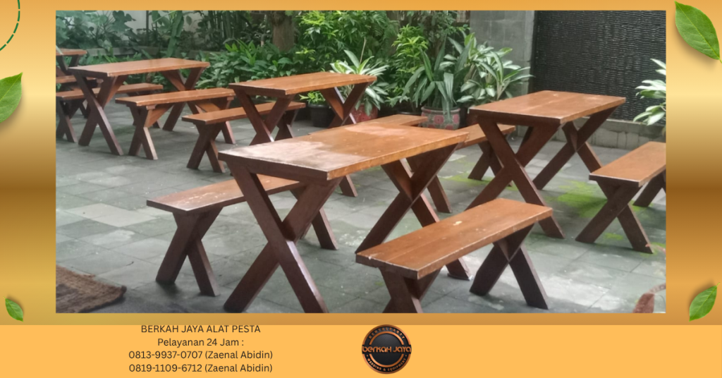Sewa BANGKU TAMAN Dan MEJA TAMAN Jakarta