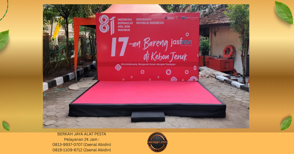 Sewa Backdrop Aneka Ukuran Jakarta Selatan 081399370707