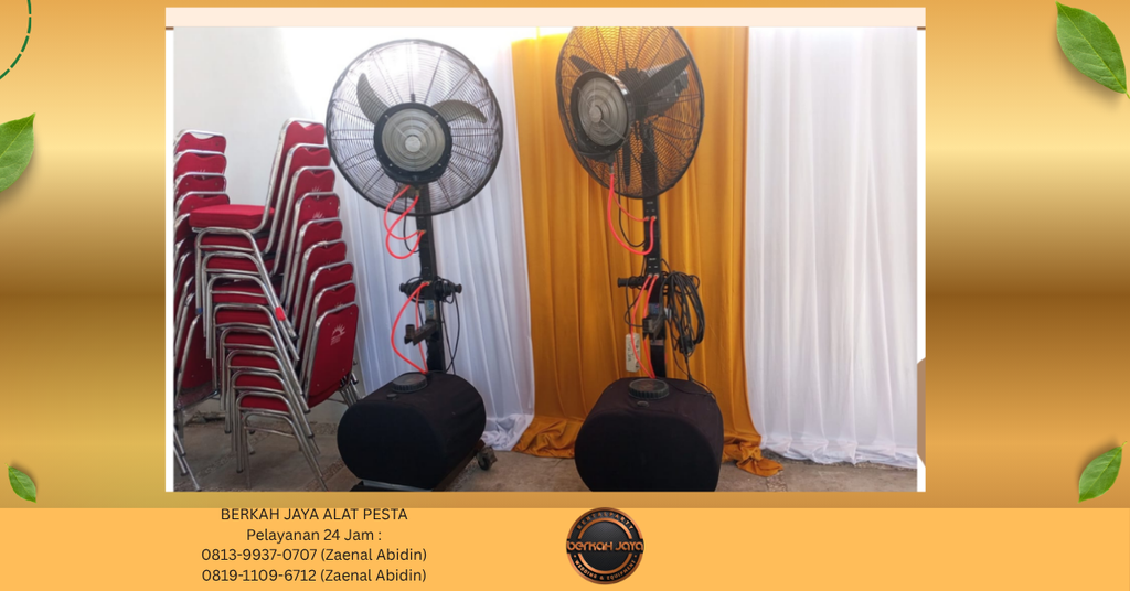 Sewa Misty Fan Di Jakarta Pusat 081399370707 Ready Stok Banyak