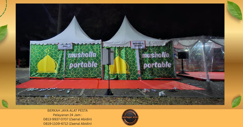 Sewa Mushola Portable Di Jakarta 081399370707 Siap Setting