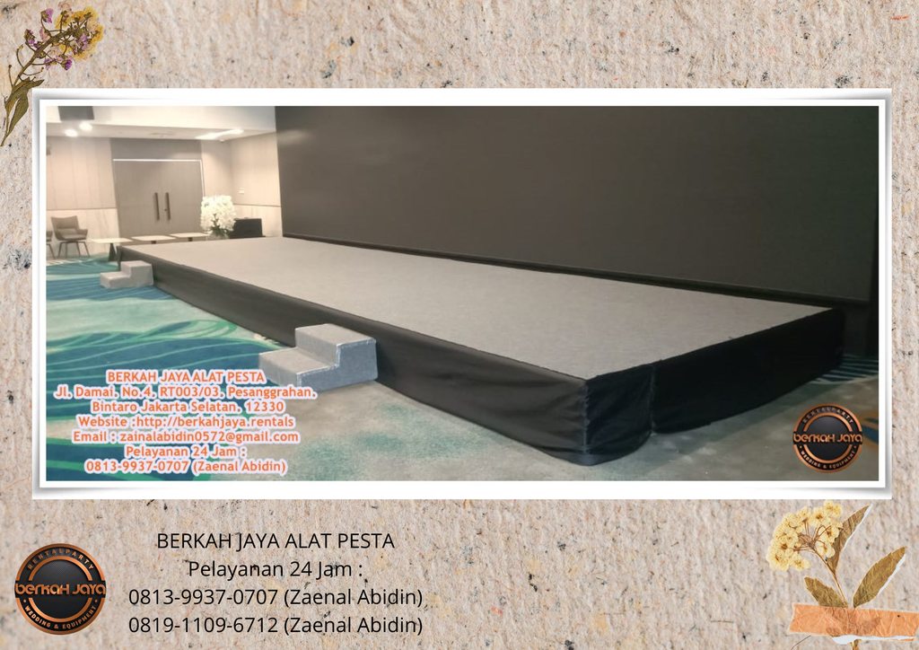 Sewa Panggung Di Jakarta 081399370707